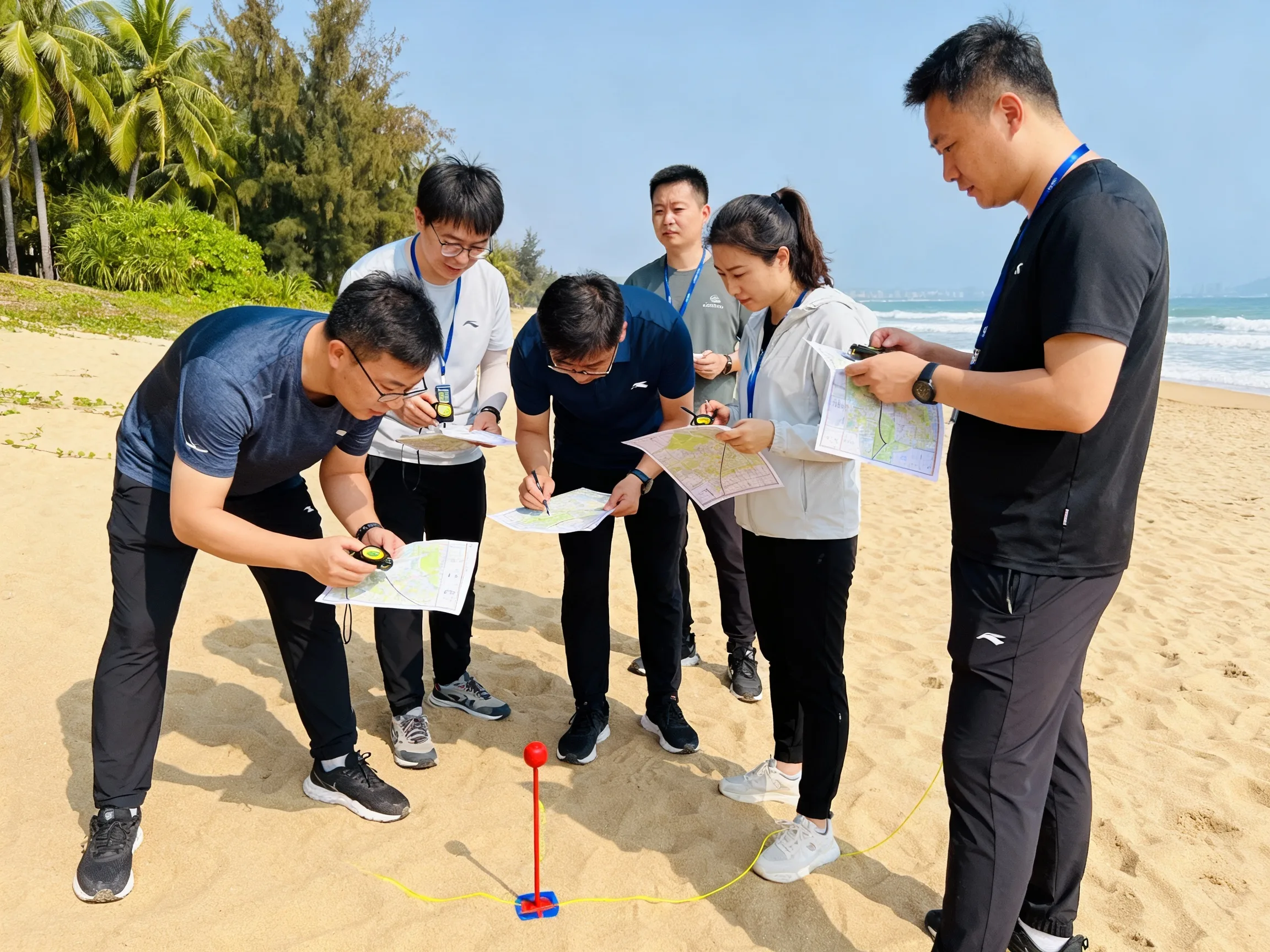 公司团队参加俱乐部团建玩什么，三亚定向越野有哪些玩法？
